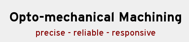 Optical Equipment Machining - Precise, Reliable, Responsive